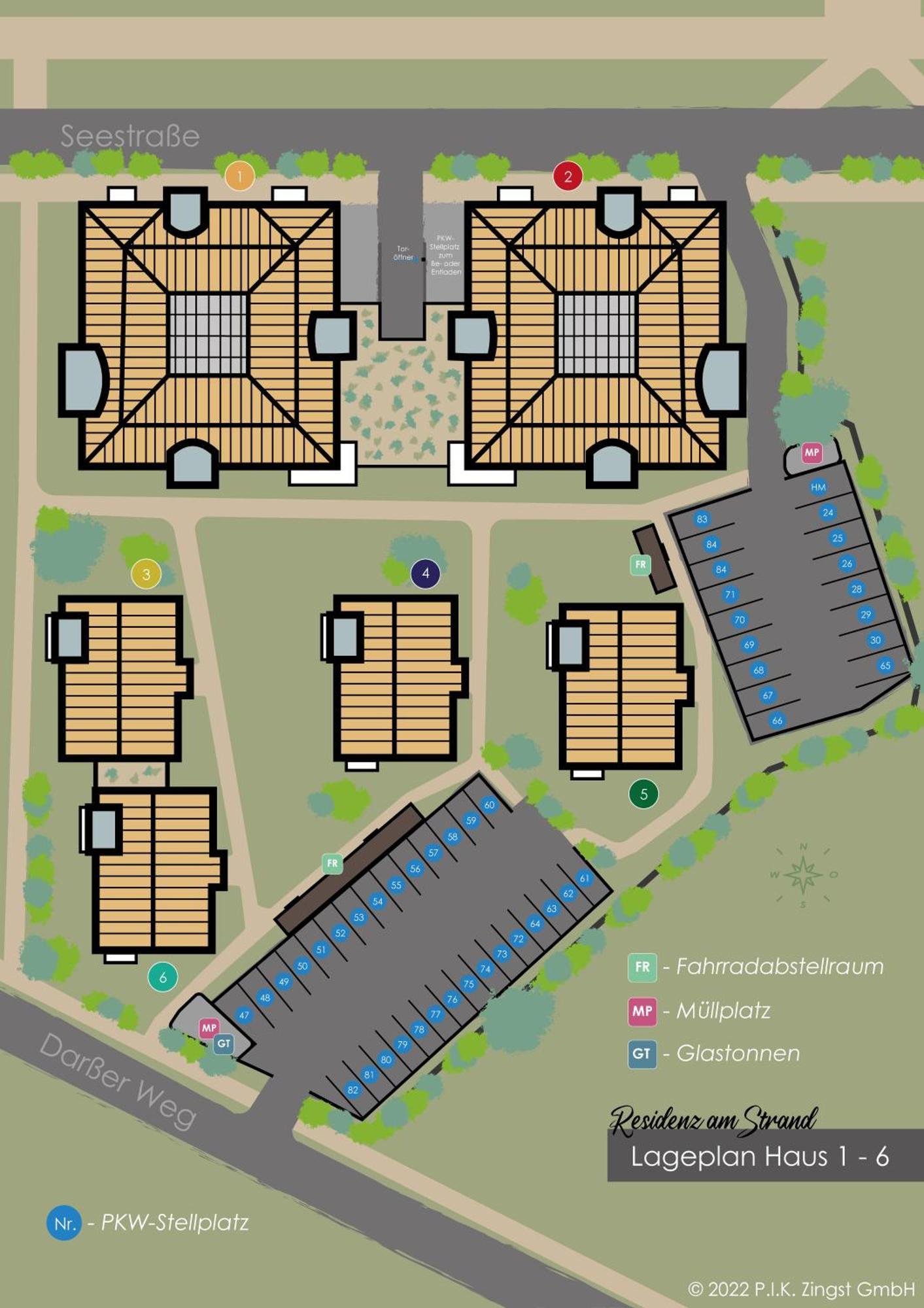 Residenz am Strand Wohnung 3-54 Ostseeheilbad Ostseeheilbad Zingst Exterior foto
